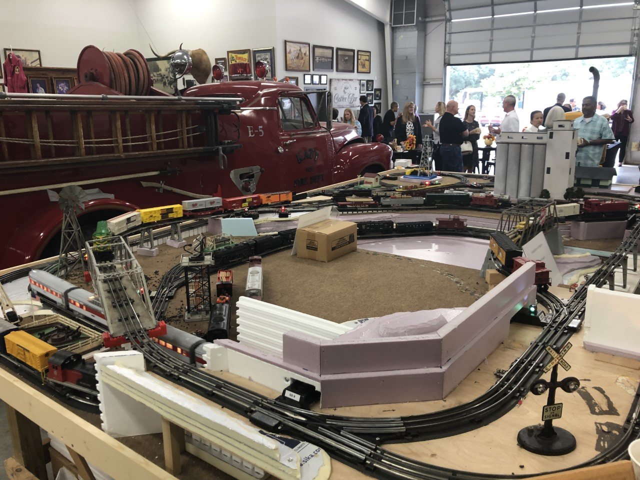 The model railroad at the Johnny Nelson Katy Heritage Museum is a popular attraction with museum visitors.